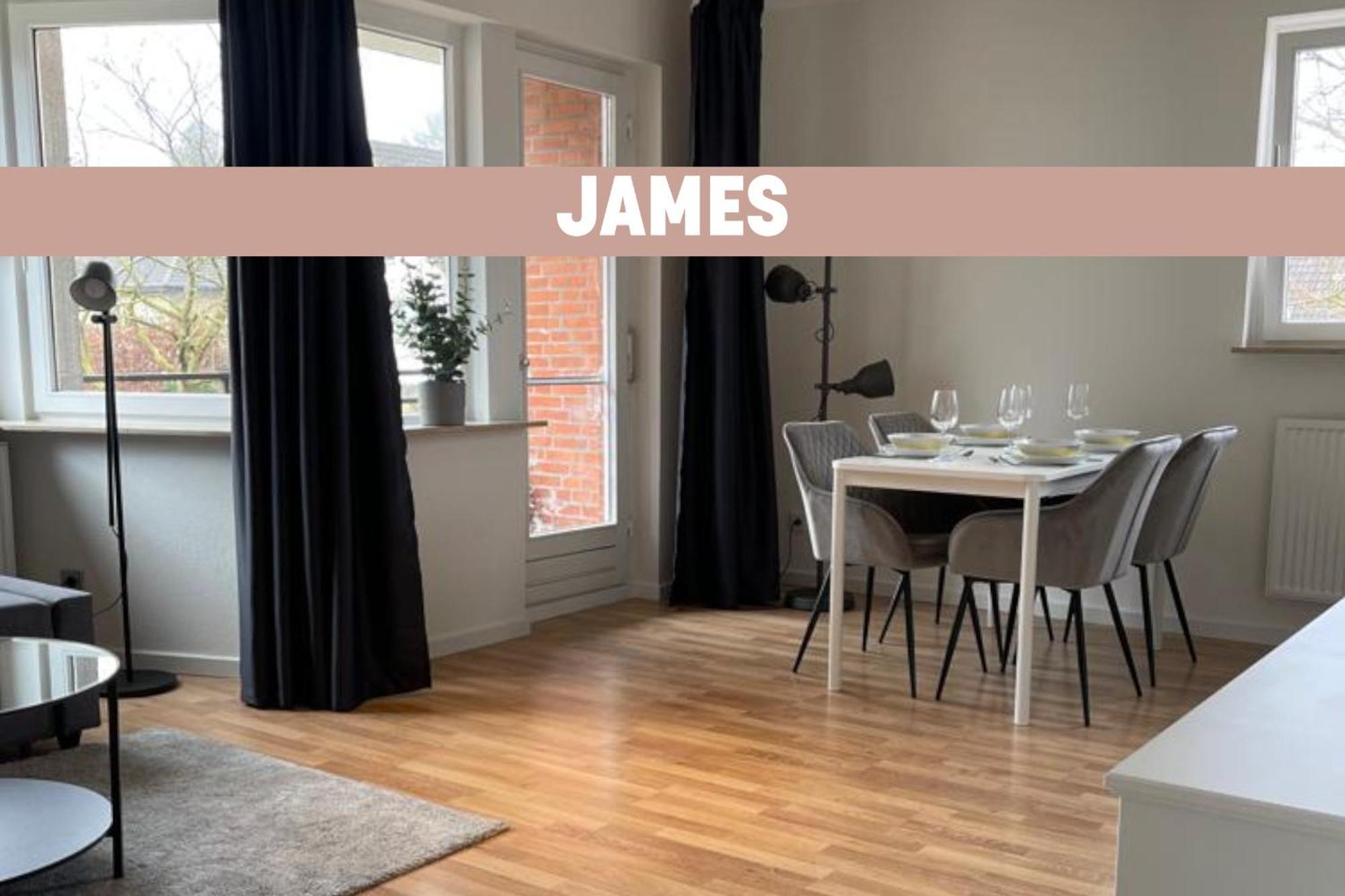 פלאנסבורג James -Ferienwohnung Mit Balkon In Strand Und Wald Naehe מראה חיצוני תמונה